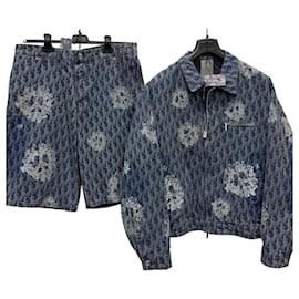 Dior Giacca Bomber con Zip Denim Tears