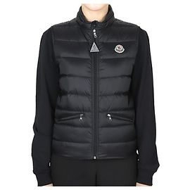 Chaleco ligero Moncler Kids Gui (Negro) (adecuado para adultos)