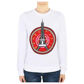 Eiffelturm Sweatshirt für Damen (Weiß) - Kenzo