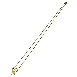 Tiffany & Co Collana Paloma Picasso Loving Heart in oro giallo Tiffany&Co