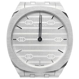 Gucci Interlocking Steel Uhr