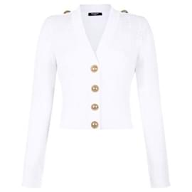 Cardigan mit Zopfmuster - Balmain