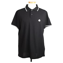 PK Kurzarm-T-Shirt Schwarz - Moncler