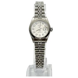 Rolex Datejust Acciaio Quadrante Computer Ten-Point Diamond