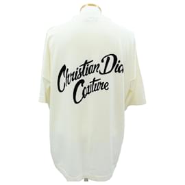 T-Shirt aus Seiden-Baumwoll-Jersey in Ecru - Dior