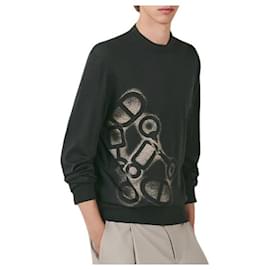 Aero Loop Links Rundhalspullover für Herren aus Strick - Hermès