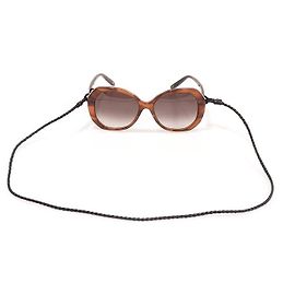 Bottega Veneta Lunettes de soleil pour femme à monture marron