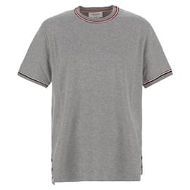 Thom Browne Cotton Milano Stripe T-Shirt