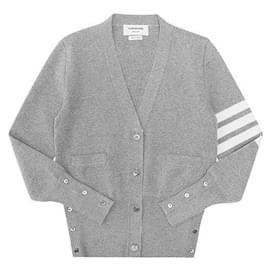 Stripe Milano Strick-Cardigan aus Merinowolle für Damen - Thom Browne