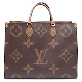 Louis Vuitton Borsa Tote e Borsa a Spalla OnTheGo GM in Tela Monogram Giant