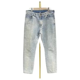 Louis Vuitton Jeans in denim lavato azzurro chiaro