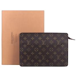 Louis Vuitton Pochette Monogram Uomo Clutch Second Bag