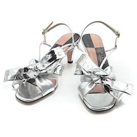 Sandali argentati - Gucci
