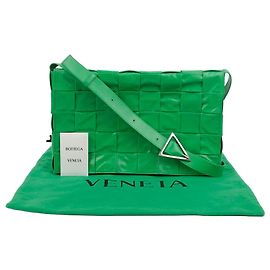 Bottega Veneta Borsa a tracolla Maxi Parquet Intrecciato in pelle Cassette