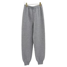 Pantalón Jogger de Punto con Logo Triángulo en Cachemira - Prada