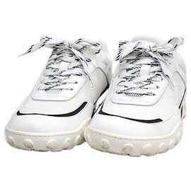 Chanel Weiße Mesh-Tennis-Sneaker