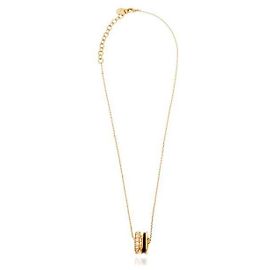 Salvatore Ferragamo Collana con pendente Crystal Gancini
