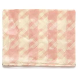 Sciarpa in seta con motivo pied-de-poule - Burberry