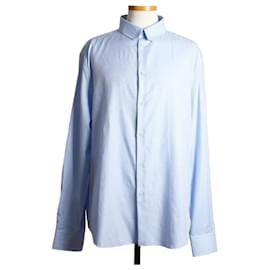 Louis Vuitton Camicia a righe con monogramma blu