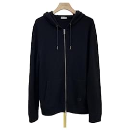 Icon Zip Kapuzenjacke Strickjacke Schwarz XL - Dior