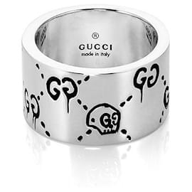 Anello in Argento Ghost Skull - Gucci