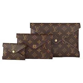 Clutch Kirigami in tela Monogram - Louis Vuitton