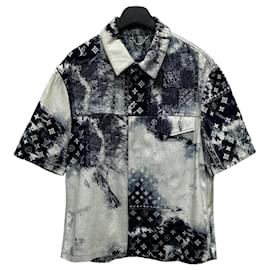 Louis Vuitton Camicia in denim Monogram Bandana Indigo