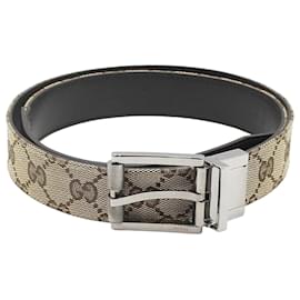 Gucci Jacquard Reversible Belt