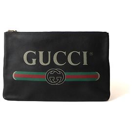 Gucci Clutch Portfolio Logo
