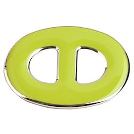 Schalring Chandale Silver-Black Yellow-Green - Hermès