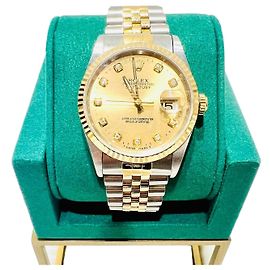 Orologio Rolex combinato con diamanti