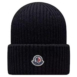 Berretto in lana e cashmere con logo - Moncler