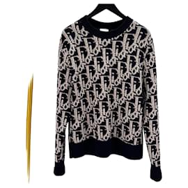 Oblique Jacquard Strickpullover - Dior