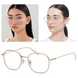 Gucci Montatura in metallo retro leggera moda quotidiana