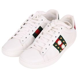 Gucci Sneakers Pearl Stud Ace da donna