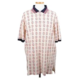 Horsebit Print Cotton Polo Shirt XL - Gucci