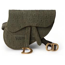 Oblique Canvas Saddle Pouch Gürteltasche (Seltenes Stück) - Dior