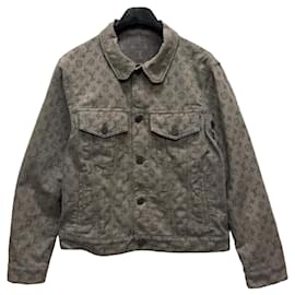 Louis Vuitton Giacca trucker in denim monogram
