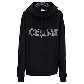 Strass Rhinestone Kapuze Black Multicolor - Céline