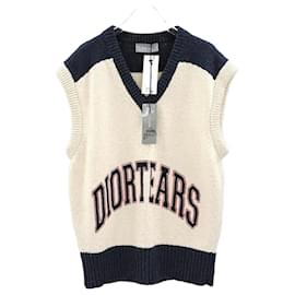 Denim Tears Strickweste aus Wolle und Baumwolle mit Jacquard-Muster - Dior