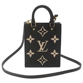 Louis Vuitton Piccola borsa a tracolla Monogram Empreinte nera