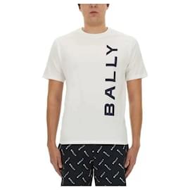 T-Shirt mit Logo-Print und kurzen Ärmeln - Bally