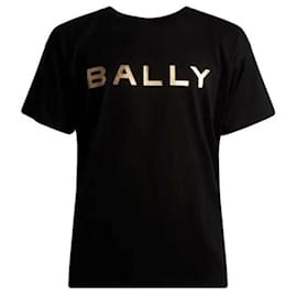 T-Shirt mit Logo-Print und kurzen Ärmeln - Bally