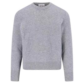Jersey de punto de lana merino con RWB en la parte posterior - Thom Browne