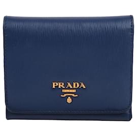 Cartera con solapa Vitello Move Blue - Prada