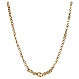Dior Collana Cubic CD Gold