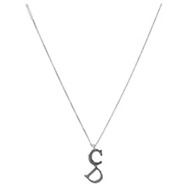 Collana Verticale CD Argento - Dior