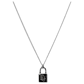 Collana Oblique Lock Argento - Dior