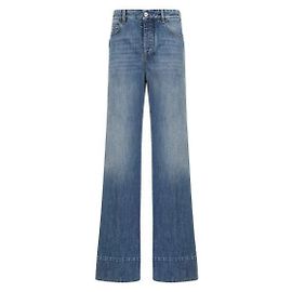 Bottega Veneta Denim de pierna ancha vintage indigo