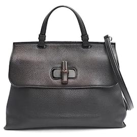 Gucci Borsa Tote e Borsa a Spalla in Bambù per il Quotidiano